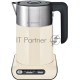 Чайник Bosch TWK8617P бежевый, 2400Вт, нерж сталь/пластик