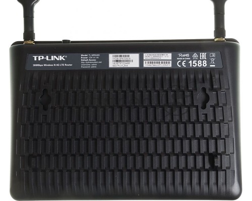 Маршрутизатор беспроводной TP-Link TL-MR6400 10/100BASE-TX/4G черный