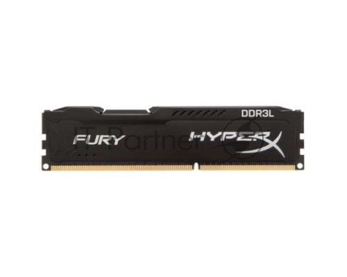 Модуль памяти Kingston DIMM DDR3L 8GB 1866MHz DDR3L CL11 1.35V HyperX FURY Black Series