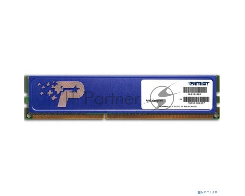 Оперативная память Patriot DIMM DDR3 8Gb (pc-12800) 1600MHz with HS PSD38G16002H