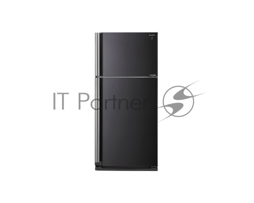 Холодильник Sharp SJ-XE59PMBK черный двухкамерный 430/148 л морозилка сверху