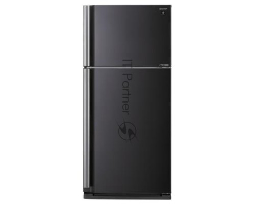 Холодильник Sharp SJ-XE59PMBK черный двухкамерный 430/148 л морозилка сверху