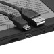 Кабель Greenconnect Кабель интерфейсный USB 2.0 1m Premium AM / mini 5P, 28 / 28 AWG двойное экранирование, антифриз, черный