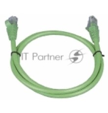 Коммутационный шнур ITK (патч-корд), кат.5Е UTP, 2м, зеленый