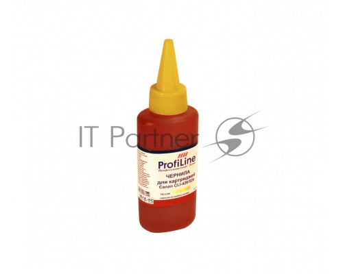 Чернила PL-CLI-426/526  для принтеров Canon iP4820/iP4840/iP4850/iP4870/MG6120/MG6140/MG6150/MG6170/MG8120/MG8140/MG8150/MG8170 Yellow водн 100 мл ProfiLine
