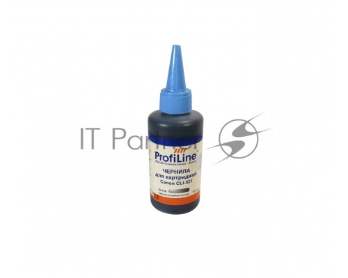 Чернила PL-CLI-521BK для принтеров Canon Pixma Ip3600/IP4600/MP540/MP620/MP630/MP980 Black 100 мл водн ProfiLine      