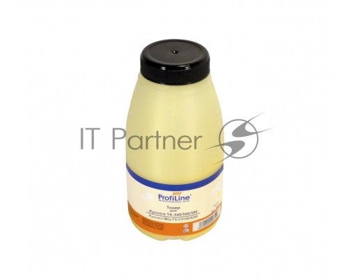 Тонер TK-540/580/590 Yellow для принтеров Kyocera Mita FS-C5100/5250 100 гр ProfiLine Фасовка РФ