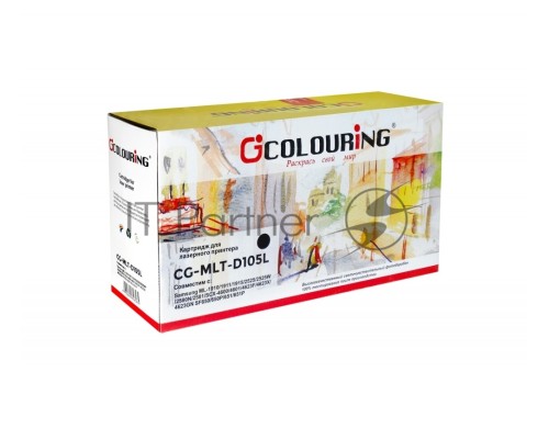 Картридж Colouring CG-MLT-D105L черный (2500 стр) для Samsung ML-1910/1915/2525/2525W/2580N SCX-4600/4623F/4623GN SF650