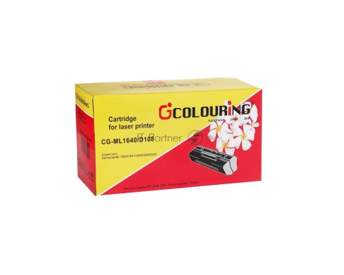 Картридж Colouring CG-MLT-D108S чёрный с чипом (1500 стр.) для принтеров Samsung ML-1640/1641/1645/2240/2241