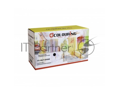 Картридж Colouring CG-MLT-D108S чёрный с чипом (1500 стр.) для принтеров Samsung ML-1640/1641/1645/2240/2241