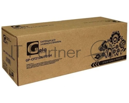 Картридж GalaPrint GP-CF210X (131X)/731 чёрный (2400 стр) для HP LaserJet Pro 200 Color M251/276 Canon i-SENSYS LBP7110CW/LBP7100CN/MF8280CW/MF8250CN/MF8230CN/MF8210CN