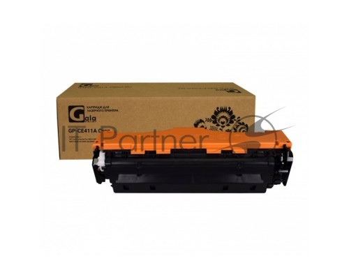Картридж GalaPrint GP-CE411A (№305A) голубой (2600 стр) для HP Color LaserJet Pro M351/M451dn/M451dw/M451nw/MFP/M475dw/M475DN