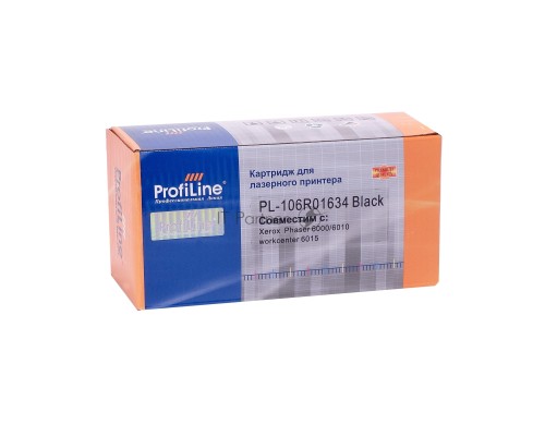 Картридж PL-106R01634 для Rank Xerox Phaser 6000/6010/Xerox WorkCenter 6015 Вlack 2000 копий ProfiLine
