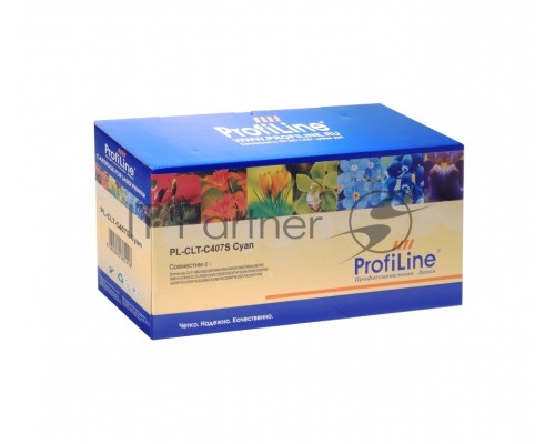 Картридж PL-CLT-C407S для принтеров Samsung CLP-320/325/CLX-3180/3185 Cyan 1000 копий ProfiLine