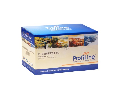 Картридж PL-E230/E232/E240 для принтеров Lexmark E230/E232/E234/E238/E240/E330/E332/E340/E342/X340/X342/X203/X204 2500 копий ProfiLine