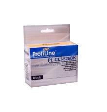 Картридж PL-CLI-526BK с чипом для принтеров Canon Pixma IP4850/MG5150/MG5250/MG6150/MG8150 Black водн ProfiLine