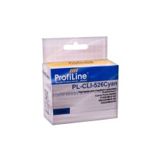 Картридж PL-CLI-526C с чипом для принтеров Canon Pixma IP4850/MG5150/MG5250/MG6150/MG8150 Cyan водн ProfiLine