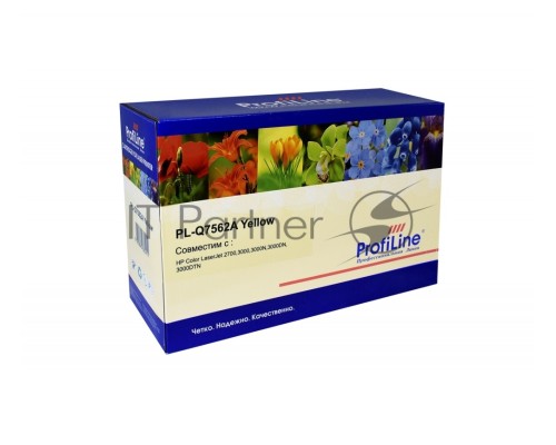 Картридж PL-Q7562A для принтеров HP Color LaserJet 2700/3000/3000N/3000DN/3000DTN Yellow 3000 копий ProfiLine