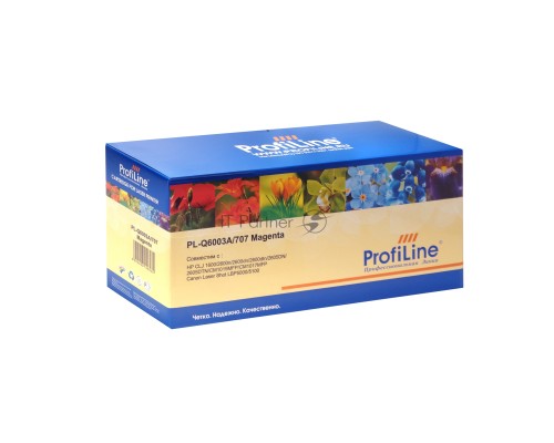 Картридж PL-Q6003A/707 для принтеров HP CLJ 1600/2600n/2600dn/2600dtn/2605DN/2605DTN/CM1015MFP/CM1017MFP Canon Laser Shot LBP5000/5100 Magenta 2000 копий ProfiLine