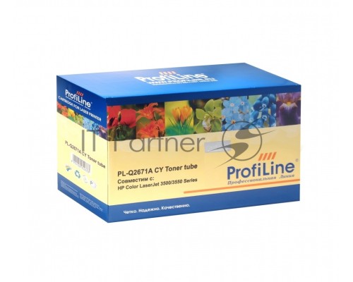 Картридж PL-Q2671A для принтеров HP CLJ 3500/3500N/3550/3550N Cyan 4000 копий ProfiLine