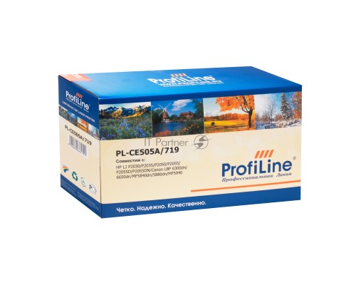 Картридж PL-CE505A/719 для принтеров HP LJ P2030/P2035/P2050/P2055/P2055D/P2055DN/Canon LBP 6300dn/6650dn/MF5840dn/5880dn/MF5940 2300 копий ProfiLine