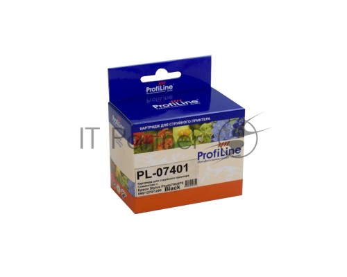 Картридж PL-07401 для принтеров Epson StylusPhoto 790/870/890/1270/1290 Black водн ProfiLine