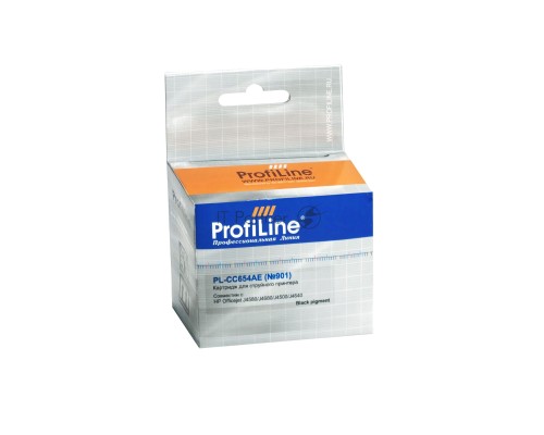 Картридж PL-CC653/4AE № 901XL для принтеров HP Officejet J4580/J4680/J4500/J4640 Black пигмент ProfiLine