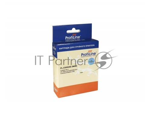 Картридж PL-C9393AE №88 для принтеров HP Office jet HP Office jet K550/K550 dtn/K550dtwn/K5400/K5400dn/K8600/L7380/L7590 Yellow водные ProfiLine