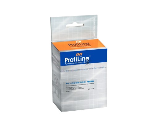 Картридж PL-C9391AE №88 для принтеров HP Office jet K550/K550 dtn/K550dtwn/K5400/K5400dn/K8600/L7380/L7590 Cyan водные ProfiLine