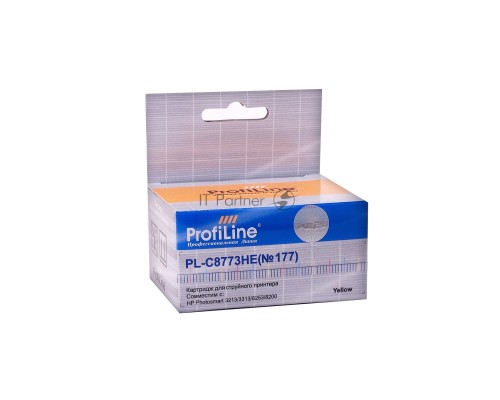 Картридж PL-C8773HE №177 для принтеров HP 8253 Yellow водн ProfiLine