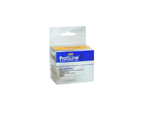 Картридж PL-C8727A для принтеров HP DJ 3320/3420/3845 Black водн ProfiLine
