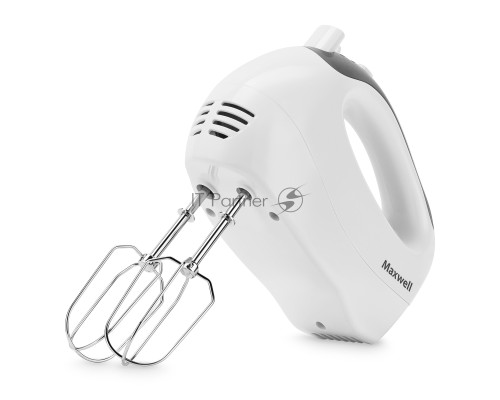 Миксер Maxwell MW-1356(W), 300вт, ручной, белый