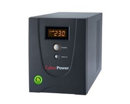 [ИБП] ИБП CyberPower VALUE2200ELCD {Line-Interactive, Tower, 2200VA/1320W USB/RS-232/RJ11/45 (4 EURO), 12В/9 Ач х 2}