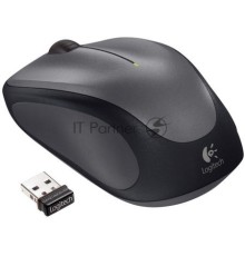 Мышь беспроводная Logitech M235 серый/черный, 1000 dpi, радиоканал, USB, кнопки - 3