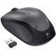 Мышь беспроводная Logitech M235 серый/черный, 1000 dpi, радиоканал, USB, кнопки - 3