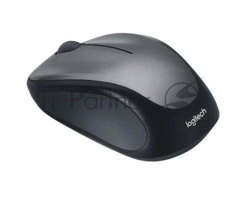 Мышь беспроводная Logitech M235 серый/черный, 1000 dpi, радиоканал, USB, кнопки - 3
