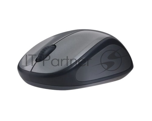 Мышь беспроводная Logitech M235 серый/черный, 1000 dpi, радиоканал, USB, кнопки - 3