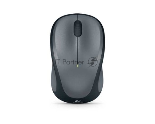 Мышь беспроводная Logitech M235 серый/черный, 1000 dpi, радиоканал, USB, кнопки - 3