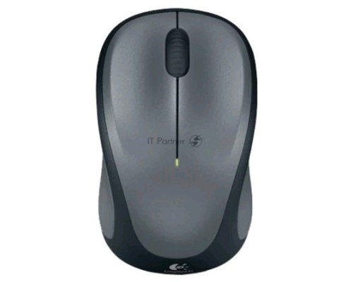 Мышь беспроводная Logitech M235 серый/черный, 1000 dpi, радиоканал, USB, кнопки - 3