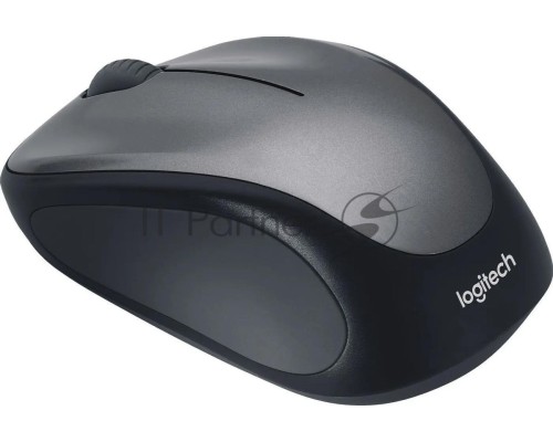 Мышь беспроводная Logitech M235 серый/черный, 1000 dpi, радиоканал, USB, кнопки - 3