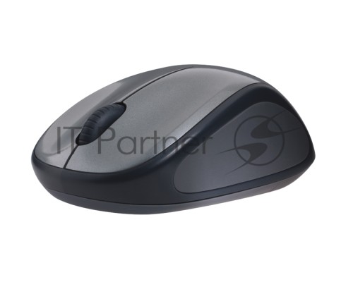 Мышь беспроводная Logitech M235 серый/черный, 1000 dpi, радиоканал, USB, кнопки - 3