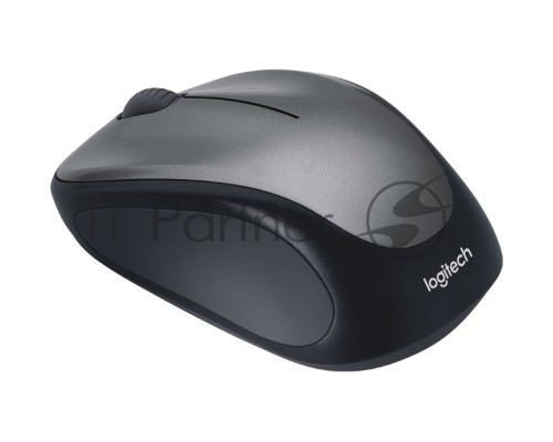 Мышь беспроводная Logitech M235 серый/черный, 1000 dpi, радиоканал, USB, кнопки - 3