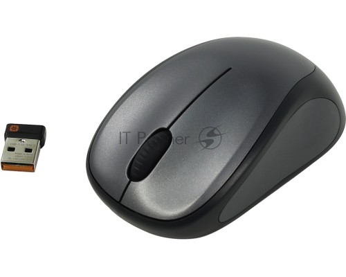 Мышь беспроводная Logitech M235 серый/черный, 1000 dpi, радиоканал, USB, кнопки - 3