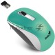 Мышь Genius NX-7010 Turquoise  Metallic style. 2.4Ghz wireless BlueEye mouse 1200 dpi powerful BlueEye AA x 1