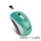 Мышь Genius NX-7010 Turquoise  Metallic style. 2.4Ghz wireless BlueEye mouse 1200 dpi powerful BlueEye AA x 1