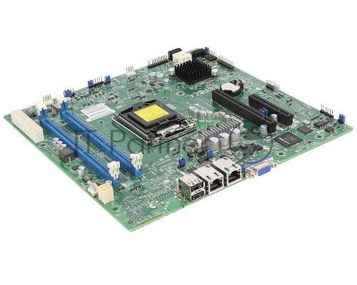Материнская плата SupermicroMBD-X10SLL-SF-O uATX, LGA1150, Intel®C222, 2xDDR3, 6xSATA, 2xGbE, IPMI, VGA
