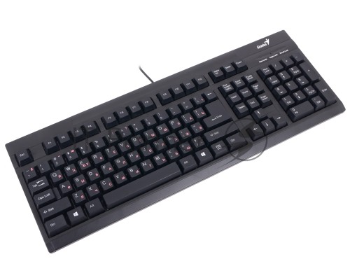 Клавиатура проводная Keyboard Genius KB-125 Black / USB