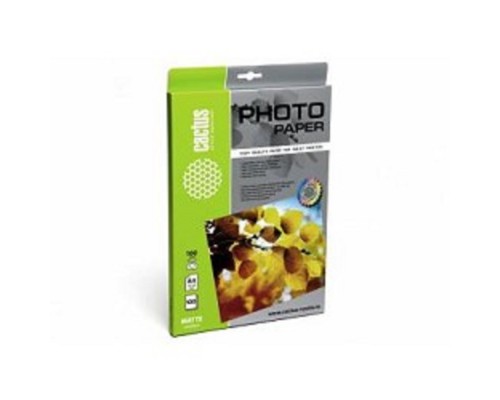 [Бумага] CACTUS MA4100100 Фотобумага A4/100г/м2/100л. матовая для струйной печати