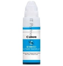 Чернила Canon GI-490C 0664C001 голубой (70 мл) для Canon Pixma G1400/2400/3400
