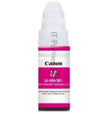 Чернила Canon GI-490M 0665C001 пурпурный для Canon Pixma G1400/2400/3400 (70мл)